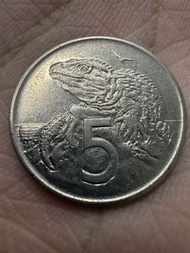 （原光）新西蘭🇳🇿1981年5分硬幣