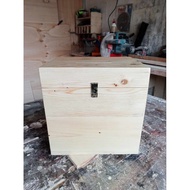 big wooden tip box/dropbox