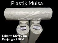 Promo Plastik Mulsa-Plastik Tanaman Silver Hitam-Plastik Mulsa Hitam