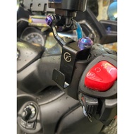 XMAX300 xmax White Iron Hook Rearview Mirror Lock Point Crossbar Non-Rust Hanging Midnight Bag Taiwa