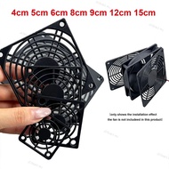 40mm 50mm 60mm 80mm 120mm PC Fan Dustproof Cover Mesh Grill Guard Protector with Removable Front Pla