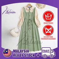 LALEESA DRESS AIRA LD228186  Jubah Muslimah Jubah Abaya Dress Muslimah Plus Size Baju Raya 2024 Viral