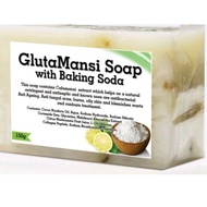GlutaMansi Soap With Baking Soda 135g