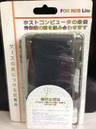 蘆洲-翔天 NDSL 主機 透明水晶殼＋內含矽膠套 黑色