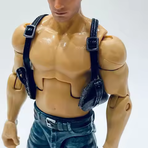 1/12 Soldier Strap Shoulder Holster Model for 6'' vtoys gwtoys Muscle Men