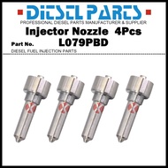 4x Diesel Fuel Injector Nozzle Tips L079PBD for FORD Fiesta Focus Transit Tourneo Connect 1.8d TJBB0