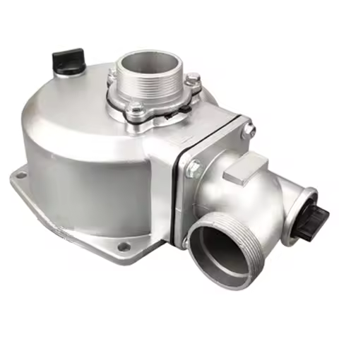 Aluminum Pump Head Shell For 168F 170F Engine 2 Inch Self Priming Water Pump Body Replacement Part F