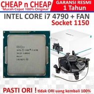 Intel Core i7 4790 Tray + Fan - Intel LGA 1150 H81