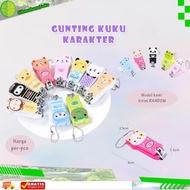 (sko) Cute Mini Character Nail Clippers Cute Nail Clipper Manicure Pedicure Nail Souvenir/