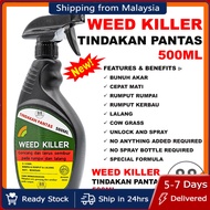 500ML WEED KILLER spray / racun rumput roundup / racun rumput rampai / farm ecomax / weed killer / r