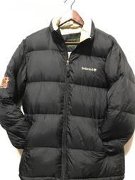 Timberland + Haleiwa聯名篷型羽絨夾克外套，SizeS,肩50、長74、袖62、胸60公分，男女適穿，美金250買的（過年回饋）