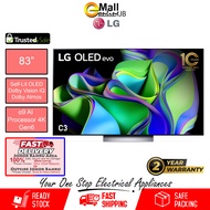 LG 65" 55" OLED evo C3 120Hz Dolby Vision & HDR10 4K UHD Smart Tv OLED65C3PSA OLED55C3PSA | Televisi