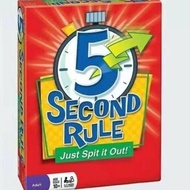 Board Game English 5 s RULE s 5 Seconds Game Board Game Card Game