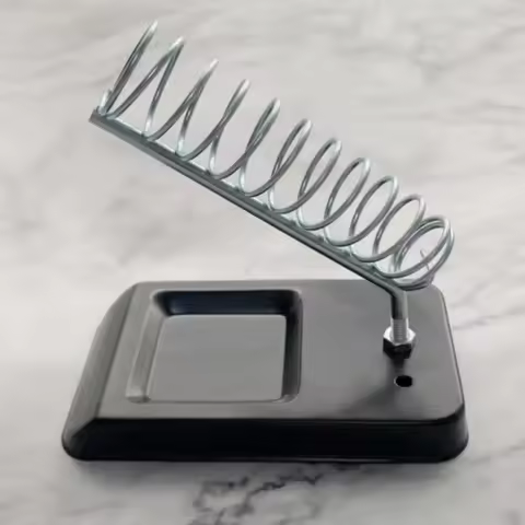 Portable soldering iron stand, soldering iron cleaning, soldering iron accessories, no power supply 
