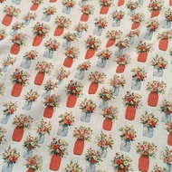 cotton Fabric 1 Width 45 (110cm.) digital Printed Sharp Cut To 1/2 Yard At A Time Continuous Cutting