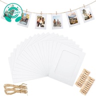 50Pcs Paper Picture Frames for 4x6Inch Paper Photo Frames,Kit DIY Cardboard Photo Hanging Display fo