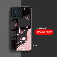 HP Softcase Glass Glitter Glass For MOTO G57 POWER - Casing Moto G57 Powerhp - K85