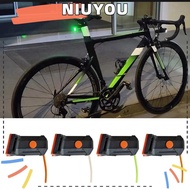 NIUYOU Bike Light, Ultra Bright USB Chargeable Led Bike Tail Light, Durable Night Riding Lights Bicycle Accessories Running Water Pilot Lights Bicycle