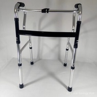 Aluminum Alloy Elderly Walking Aid Foldable Walker Cane for Hemiplegia Disabled Elderly Rehabilitati