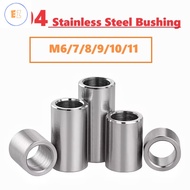 EZ 5/10Pcs-  304 Stainless Steel Bushing Washer Gasket Unthreaded Round Hollow Standoff Spacer Sleev