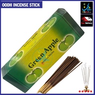 Green Apple Prime Bakhoor INCENSE STICK Oodh Stick 1 Box x 20 Stick