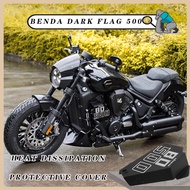 Customized For Benda dark flag 500 BD 500 bd500 HeiQi500 Aluminum Side Body Protection Cover Engine 