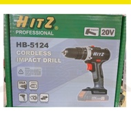 HITZ CORDLESS IMPACT DRILL 10MM SOLO 20V HB-5124