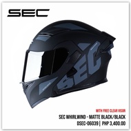 SEC WHIRLWIND MODULAR /DUAL VISOR HELMET