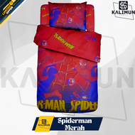 Sarung Kasur Busa Resleting 90x200x5 90x200x10 90x200x20 No 4 Motif Karakter Dan Polos Aesthetic