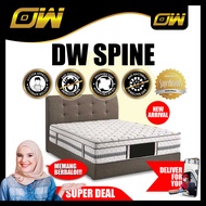 [FREE GIFT 1 X RM99 T-SHIRT]  Queen Size - DW Spine Support 13 Inch 7 Zone Pocket Spring Single/Supe