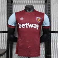 【 Player Version 】 2023-24  West Ham United Home Red High Quality Customized Football Shirt B7OF