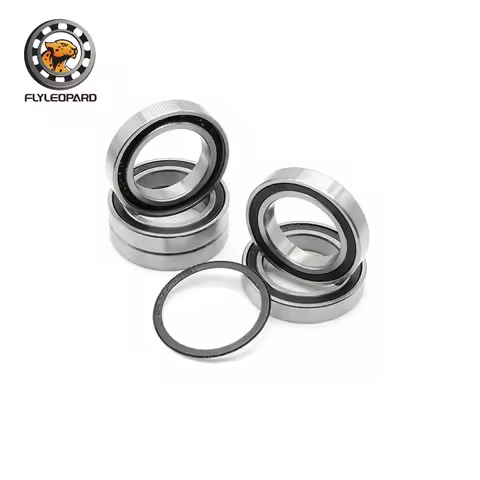 24377 Hybrid Ceramic Bearing 24x37x7mm ABEC-9 ( 2 PCS ) Bicycle Hub 24377RS Si3N4 Ball Bearings 2437