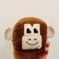 Zookeeper soft toy, Zoo keeper 方型猴子 馬騮仔公仔 Monkey