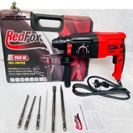 Promo REDFOX Rotary Hammer Mesin Bor tembok jack demolition RH26 800