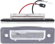 License Plate Light for BMW E30 E12 E28 E24 E23 E26 Z1, Car Rear White LED License Plate Light Numbe