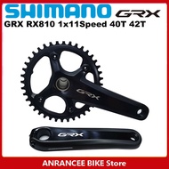 SHIMANO GRX FC RX810 Gravel Crankset 1x11 Speed MTB Mountain Bicycle 170mm 172.5mm 175mm Crank 40T 4