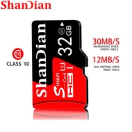 SHANDIAN High Speed Read and Write Smart SD Cards 128GB Class 10 Robot Camera TF Card 64GB Tachograph Monitoring Memory Cards 32GB SD Adapter Gift Flash Card 16GB