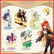 PS3 Genshin Impact 4th anniversary Acrylic Plate Holder gift for girlfriend Game peripherals Collect