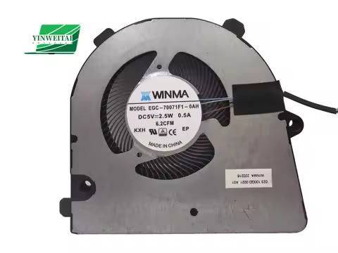 EGC-70071F1-0AH CPU Cooling Fan DFS5K22115572P DC5V 0.5A 4-Pin for GEEKOM Mini IT8 Mini Air IT11 03K