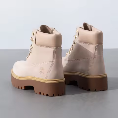 Timberland Women's Casual Shoes Outdoor Hiking Shoes Workwear Thick-Soled Height-Increasing High-Top