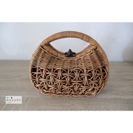 MAGARY BAGS Sukih Bag/ Rattan Bag/ Rattan Bag/ Leather Bag/ Bali Rattan Bag/ Bali Rattan Bag/