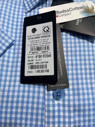 Áo SM ngắn tay lai ngang San sciaro sản phẩm cao cấp của viettien (4P0041)