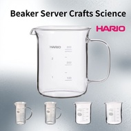 HARIO Beaker Server 300ml Heat Resistant Glass Measuring Server BV-300