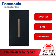 Panasonic NR-S621BB-MY 570L Side By Side Refrigerator