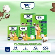 1 Box TOP PANTS - Regular Bag size M10+1/L10+1/XL10+1 - adult PANTSPopok - | High Absorption Power |