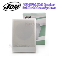 JDM WS 570A Wall Speaker Public Address Systems (100V @ 5/10W)