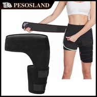 Black Hip Brace Support Hip Brace Compression Groin Wrap Groin Support For Muscle Strain Recovery