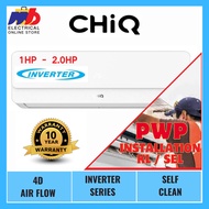 CHIQ Inverter Air Conditioner 1HP 1.5HP 2HP Penghawa Dingin