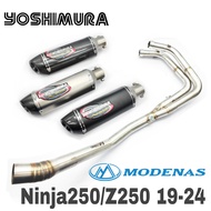 Yoshimura Exhaust Modenas Z250 Ninja250 18-24 Full System Tabung Muffler Stainless Steel NINJA 250 A