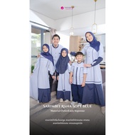 Rauna Family Sarimbit SR-Rana Soft Blue/ Muslim Fashion/